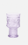 Szklanka Casa Alegre Joy Lavender 330 ml z dekoracyjnym reliefem