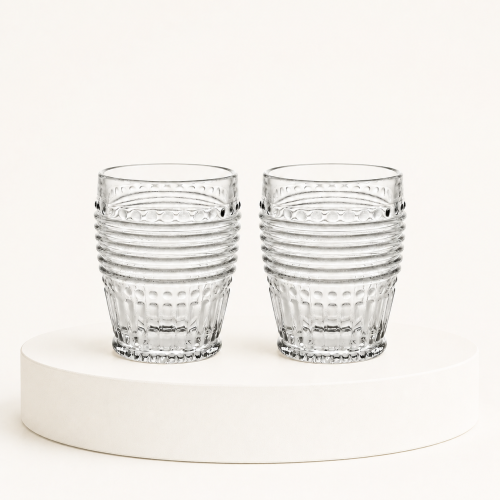 Szklanki Casa Alegre Campanile Old Fashion Clear 330 ml komplet 2 sztuki