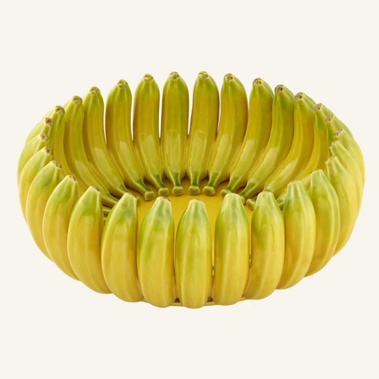 Ceramiczna misa dekoracyjna banan 38 cm Bordallo Pinheiro Banana Madeira.png
