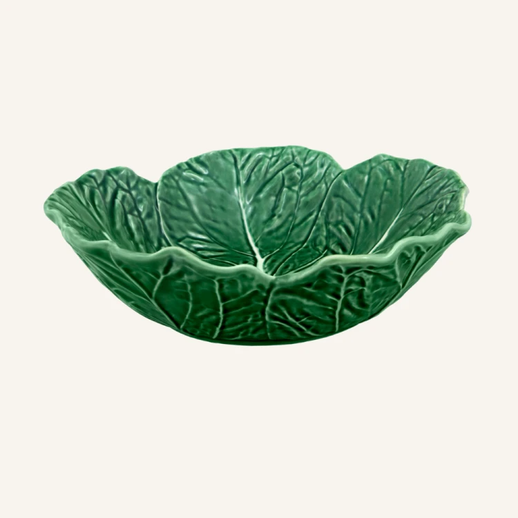 Ceramiczna duża misa kapusta 29 cm Bordallo Pinheiro Cabbage.png
