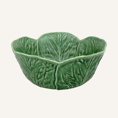 Ceramiczna misa do sałaty kapusta 29 cm Bordallo Pinheiro Cabbage.png