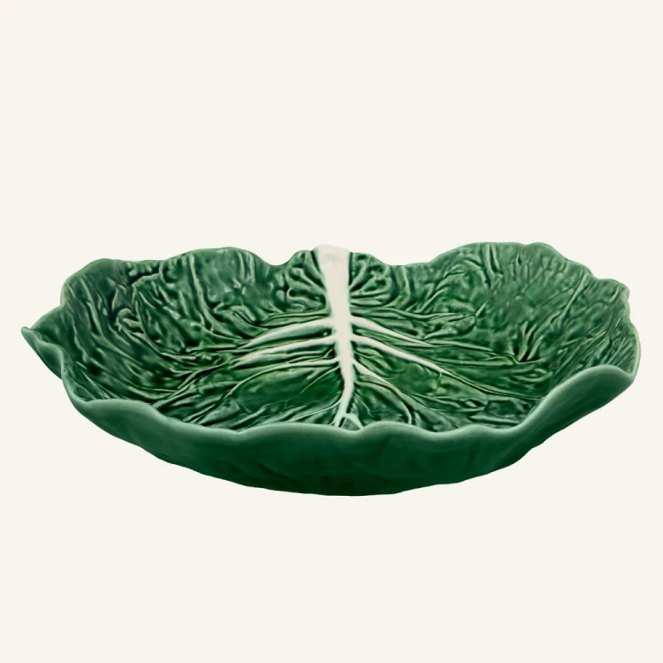 Ceramiczna misa do sałaty kapusta 32 cm Bordallo Pinheiro Cabbage.png
