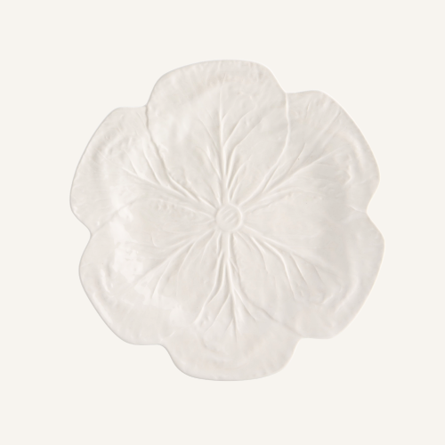 Ceramiczny talerz obiadowy 26 cm Bordallo Pinheiro Cabbage White.png