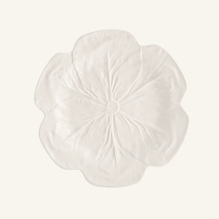 Ceramiczny talerz obiadowy 26 cm Bordallo Pinheiro Cabbage White.png