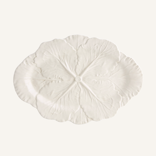 Ceramiczny półmisek owalny 37 cm Bordallo Pinheiro Cabbage White.png
