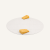 Ceramiczny talerz do serów 26 cm Bordallo Pinheiro White Cheese Tray.png