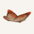 Ceramiczny talerzyk motyl 18 cm Bordallo Pinheiro Cloudy Butterflies 2.png