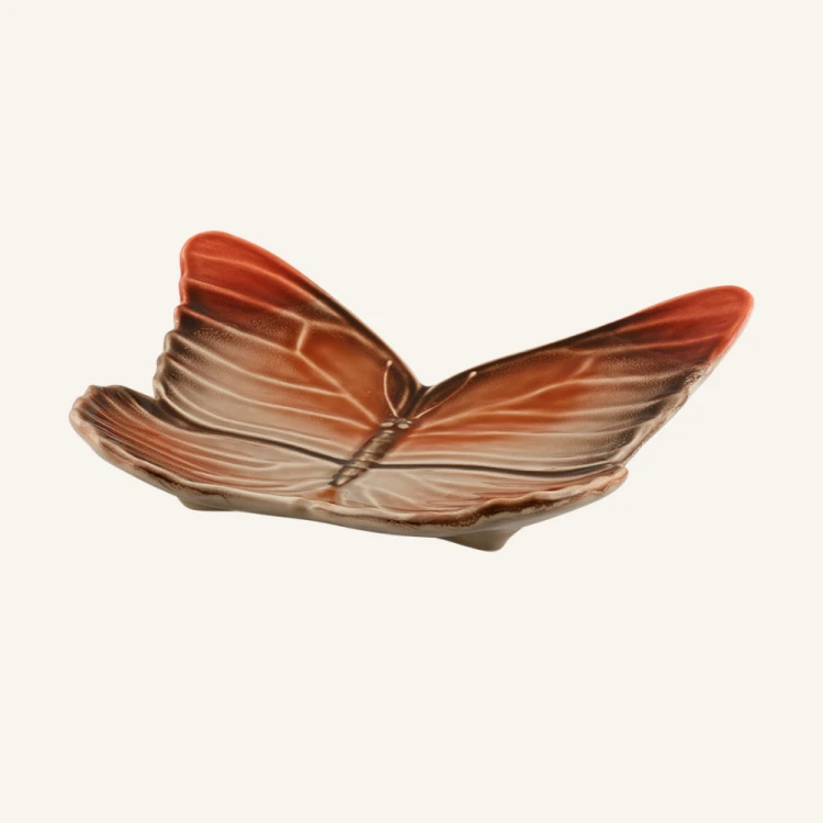 Ceramiczny talerzyk motyl 18 cm Bordallo Pinheiro Cloudy Butterflies 2.png