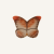 Ceramiczny talerzyk motyl 18 cm Bordallo Pinheiro Cloudy Butterflies.png