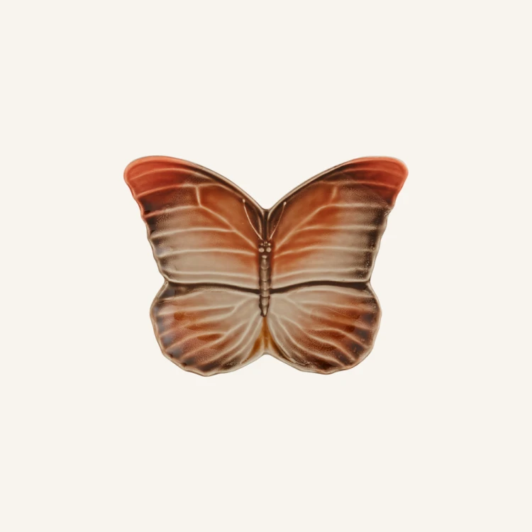 Ceramiczny talerzyk motyl 18 cm Bordallo Pinheiro Cloudy Butterflies.png