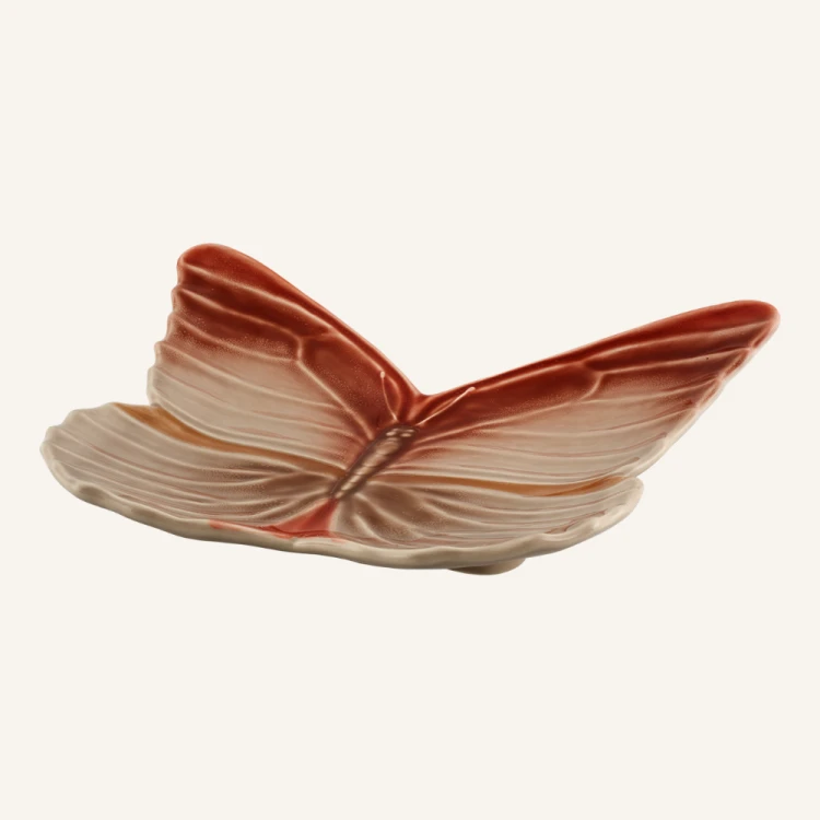 Ceramiczna patera deserowa motyl 31 cm Bordallo Pinheiro Cloudy Butterflies 2.png