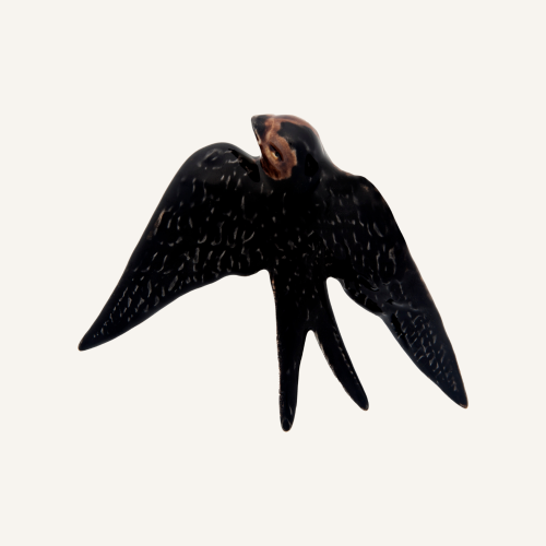 Ceramiczna jaskółka dekoracyjna 15 cm Bordallo Pinheiro Swallow.png