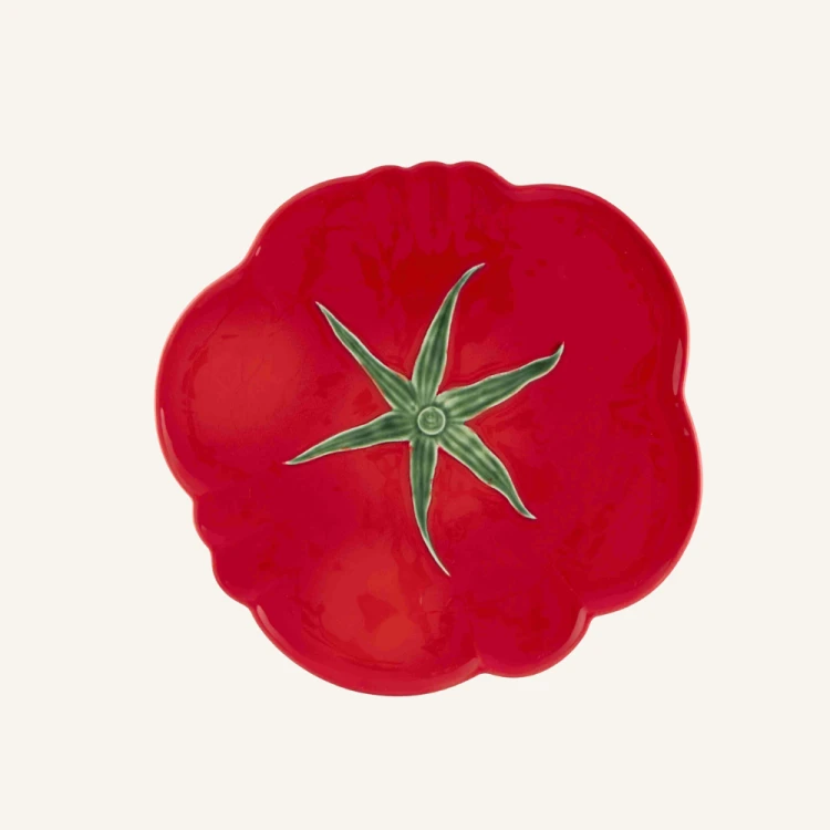 Ceramiczny talerz do pizzy pomidor 30 cm Bordallo Pinheiro Tomato.png