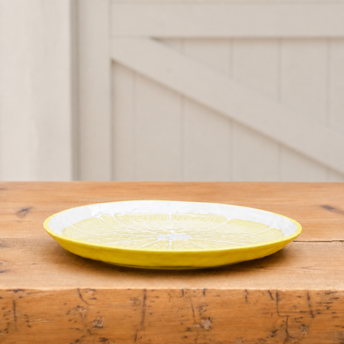 Ceramiczny talerz prezentacyjny cytryna 33 cm .png