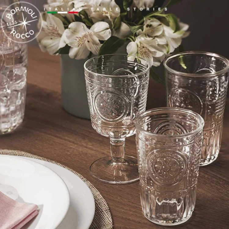 Kielichy do wody Bormioli Rocco Romantic Clear