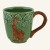 Ceramiczny kubek z zającem 430 ml Bordallo Pinheiro Woods