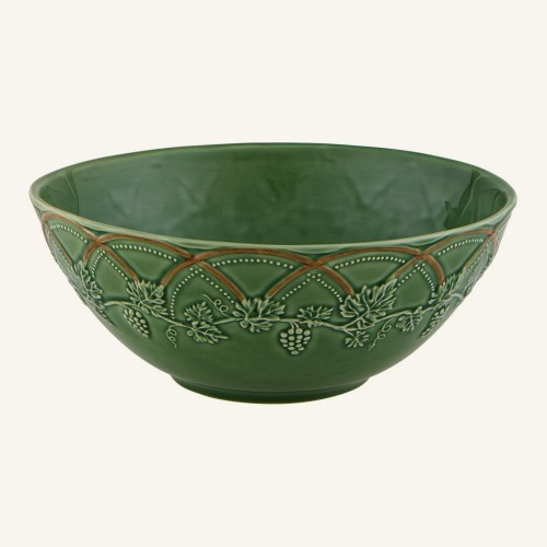 Ceramiczna salaterka z motywem leśnym 25 cm Bordallo Pinheiro Woods