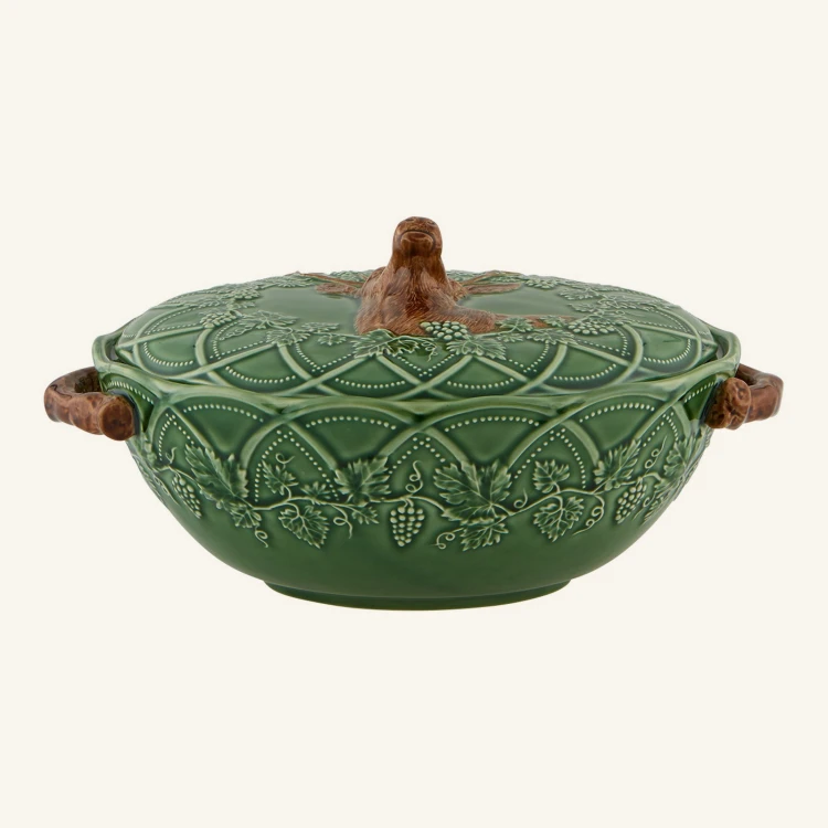 Ceramiczna waza z jeleniem 3 l Bordallo Pinheiro Woods