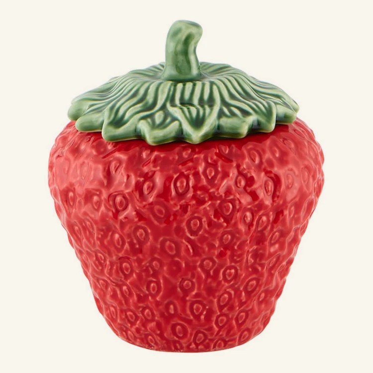 Ceramiczna waza truskawki 1 l Bordallo Pinheiro Strawberries