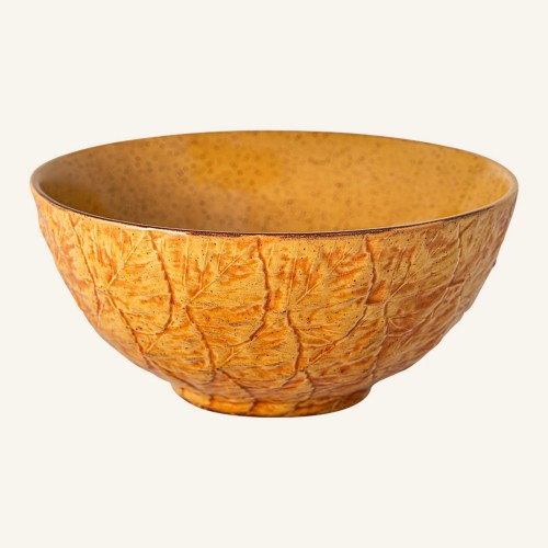 Ceramiczna salaterka jesienna w liście 25,5 cm Bordallo Pinheiro Gudrun