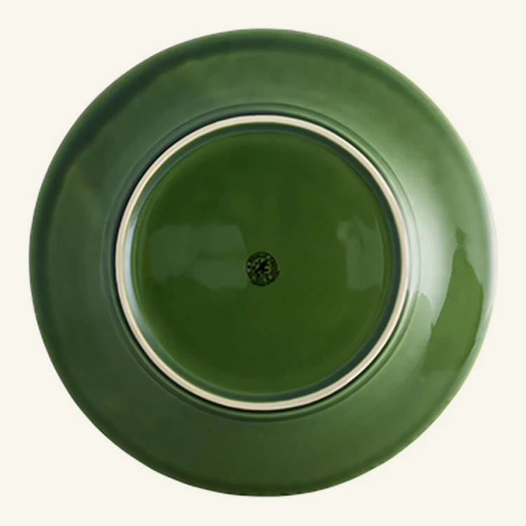 Ceramiczny talerz obiadowy świąteczny z ostrokrzewem 29 cm Bordallo Pinheiro Holly – widok 2