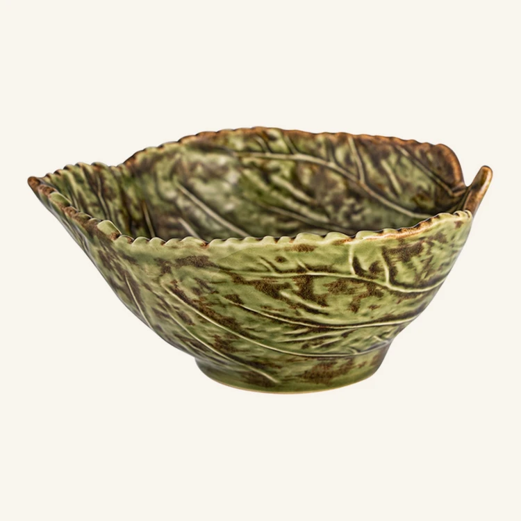 Ceramiczna miseczka jesienna w liście 17 cm Bordallo Pinheiro Gudrun